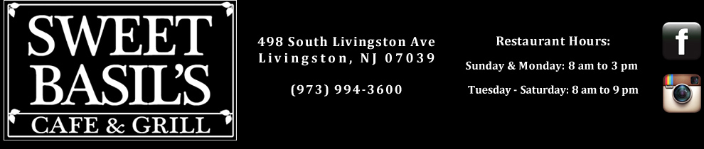 Sweet Basil's Cafe - Livingston, NJ Restaurant, Essex County
